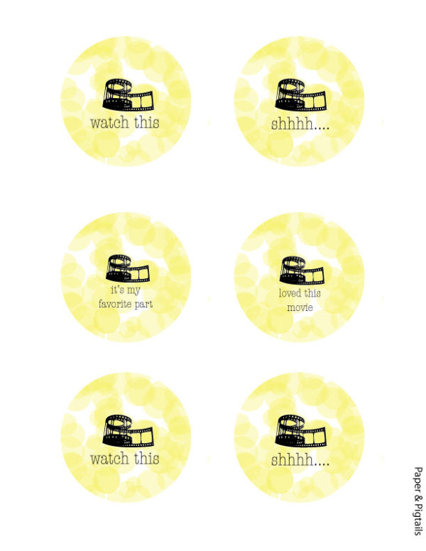 Oscar Party Printables!!! – Kori Clark
