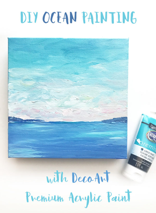 DIY Ocean Painting | Americana Premium – Kori Clark